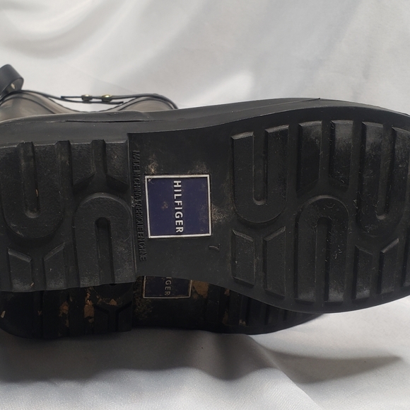 Tommy Hilfiger Women's Coree Black Rain Boots - Picture 9 of 12